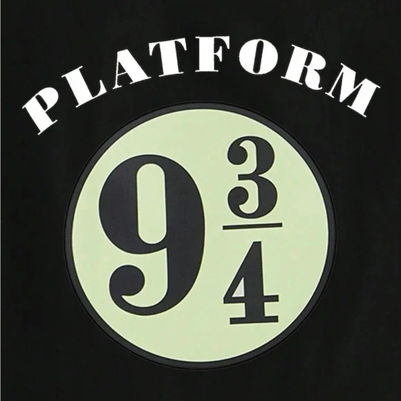 Harry Potter Platform 9 3/4 Tank Top (Black) - Picture 3 of 6